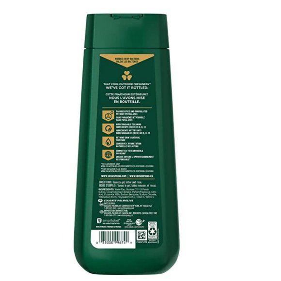 Irish Spring "Original Clean" Body Wash for Men 20 Fl Oz (Pack of 2) - Picture 2 of 2